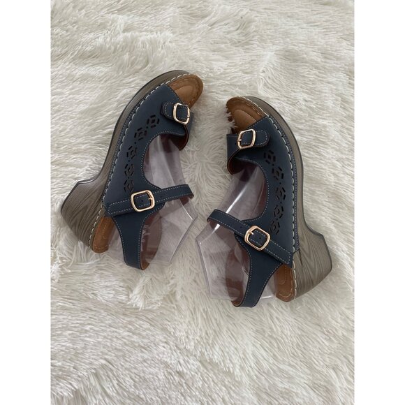 PATRIZIA Shantay Womens Open Toe Sandal in Blue Size 41 - Picture 3 of 9